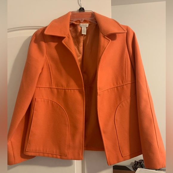 3/$20 Chico’s Coral Jacket Size 0 - Picture 1 of 3